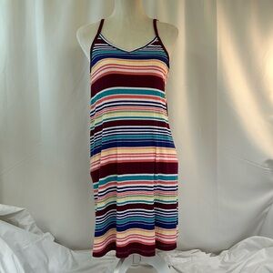 Mossimo Supply Co. Women’s Colorful Striped Sundress Size Large